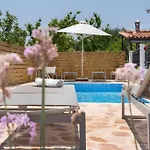 Villa Elysian Private Pool & Garden View Antimachia