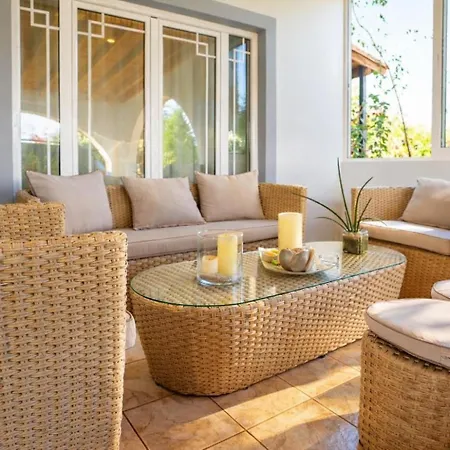 Villa Villa Elysian Private pool&garden view Antimachia